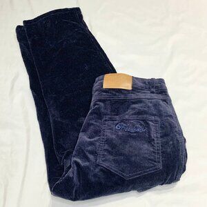 Freedom × UZIS Blue Corduroy Pants M 170/76A Streetwear Workwear Retro Rare